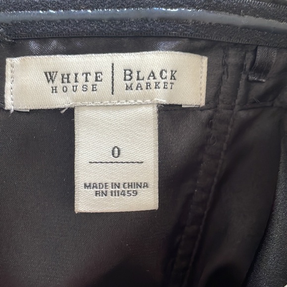 White House Black Market Strapless Patterned Mini Dress - Picture 5 of 6